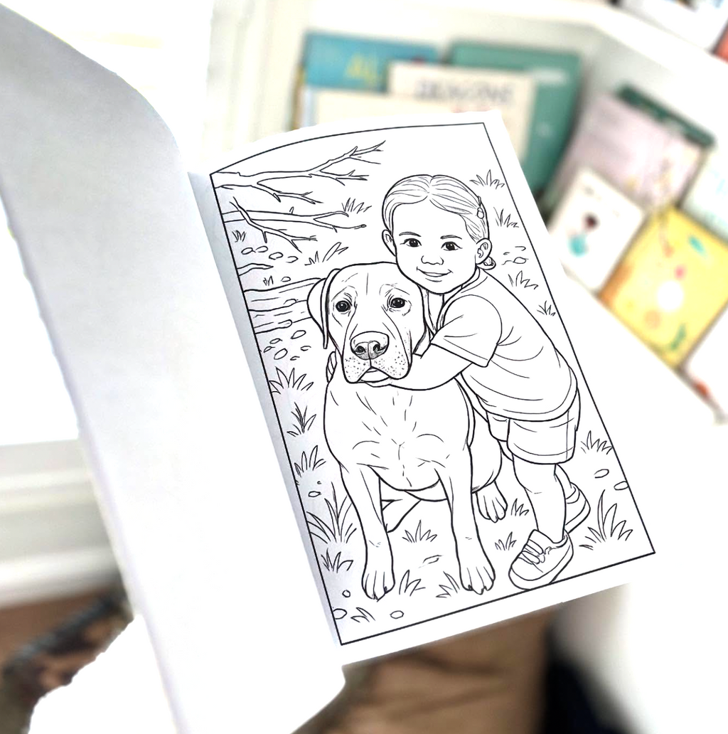 Custom Coloring Book (A4)